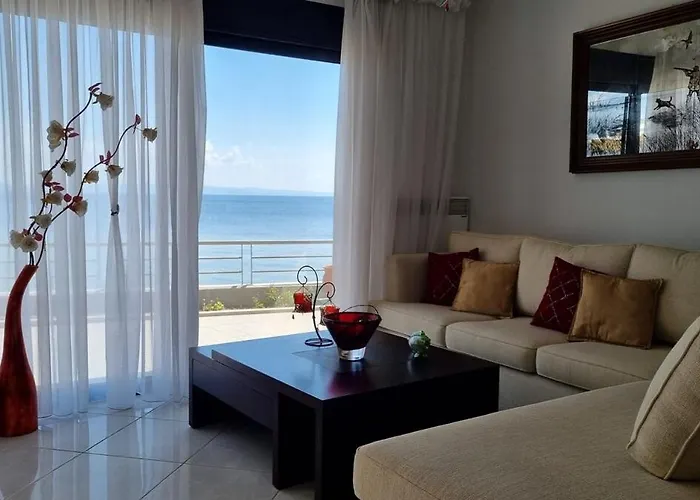 Coastal Maisonette Semesterbostad Nea Poteidaia